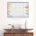 Family Planner Wall Calendar and Home Organizer